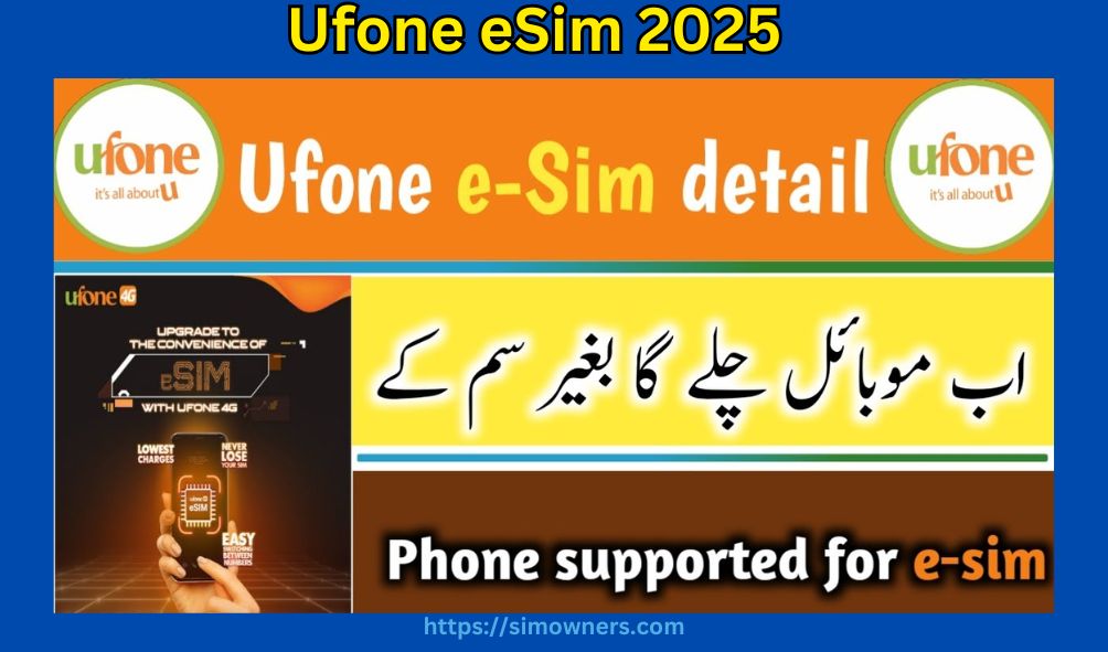 Ufone eSIM 2025