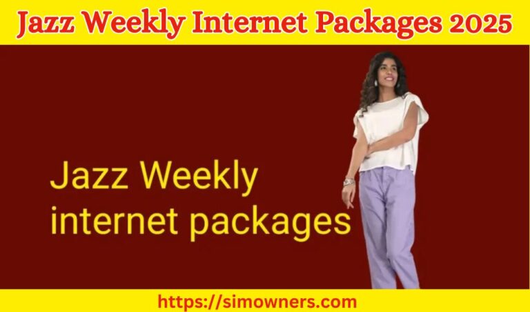 Jazz Weekly Internet Packages 2025