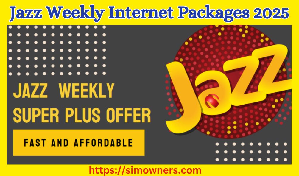 Jazz Weekly Internet Packages