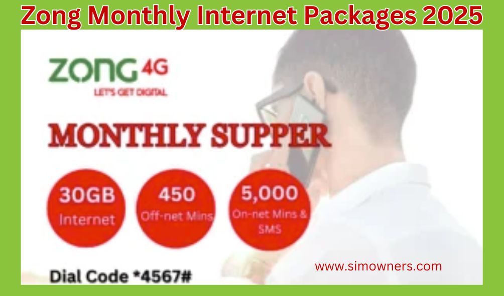 Zong Monthly Super Internet Package