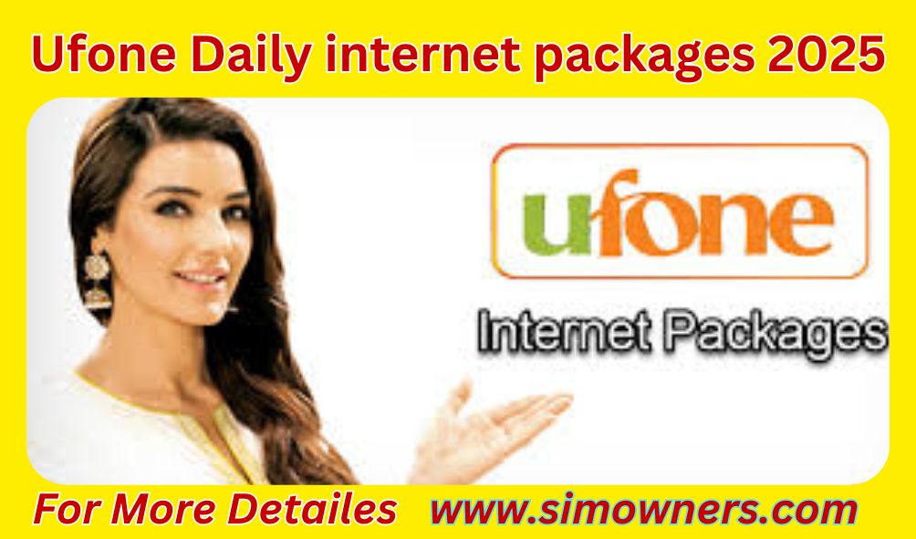 Ufone Daily internet packages 2025