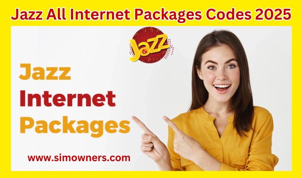 Jazz All Internet Packages Codes 2025