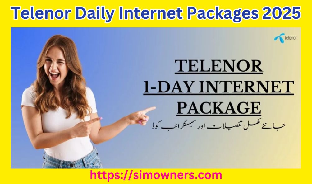 Telenor Daily Internet Packages 2025