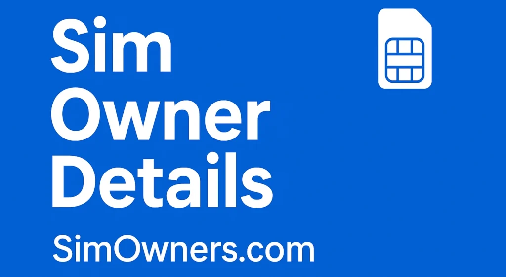 Sim Owner Details